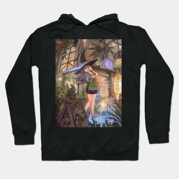 Greenhouse Hoodie by SimzArt